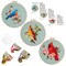 3 Sets Bird Embroidery Kits for Beginners,Adults Starter Flower Pattern Cross Stitch Kit DIY Needlepoint Kits with Embroidery Instructions